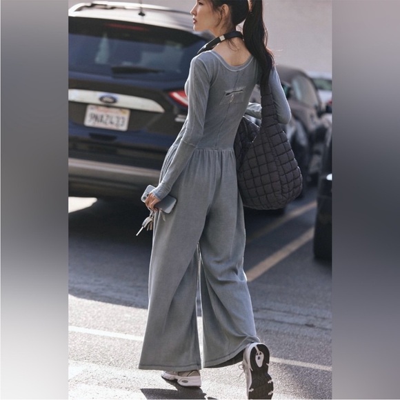 Fp Movement Hot Shot Wide Leg Onesie - Picture 2 of 11